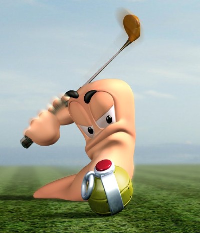 Первый трейлер Worms Crazy Golf